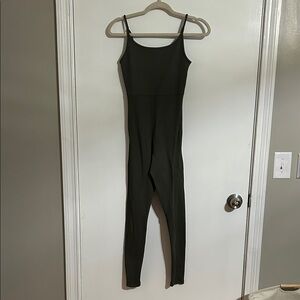 Women’s Olive Green Slim Jumpsuit